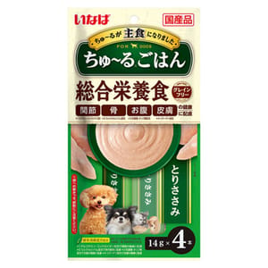 CIAO CIAO 狗肉泥 主食肉醬系列 雞肉味 14g×4本 14g  正面圖