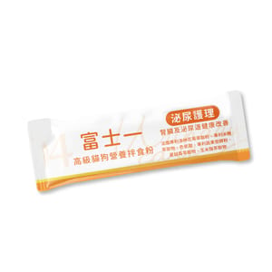 富士一 富士一 寵物嚴選特級健康營養拌食粉 腎臟及泌尿護理配方 一條試用裝 正面圖