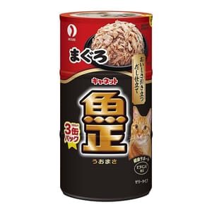 日本Petline 日本Petline 貓罐頭 魚正 吞拿魚 160g x3 160g  正面圖