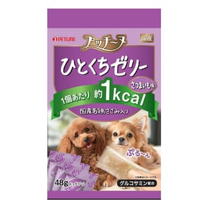 日本Petline 日本Petline 狗零食 [一口啫喱] 嫩雞+甜薯  48g 48g  正面圖