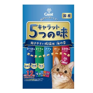 Petline Petline Caratmix 成貓糧 5種口味 1.2kg 2kg 正面圖