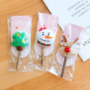 HelloDOG HelloDOG 貓玩具 聖誕可愛造型磨牙逗貓玩具 隨機款 背面圖