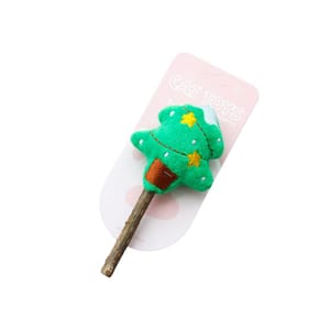 HelloDOG HelloDOG 貓玩具 聖誕可愛造型磨牙逗貓玩具 隨機款 特寫圖