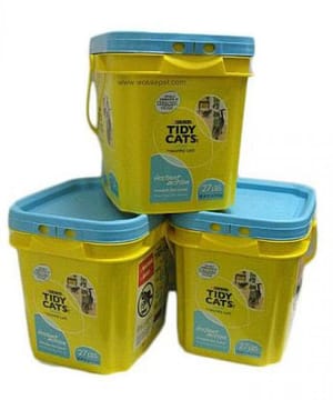 TIDY TIDY CATS 即時控制氣味 水晶貓砂 Immediate Odor Control 27lb 27lb  側面圖