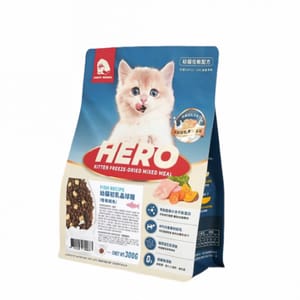 HeroMama HeroMama 貓糧 幼貓初乳晶球糧 營養鱈魚 300g 300g 正面圖