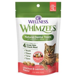 WHIMZEES WHIMZEES 貓用潔齒餅 三文魚味 2oz 2oz 貓用 正面圖