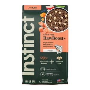 Instinct Instinct 狗糧 無穀物生肉系列 三文魚 19lb 19lb 正面圖