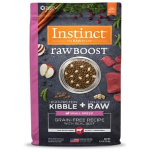 Instinct Instinct 狗糧 小型犬糧 無穀物生肉系列 牛肉 3.5lb 5lb  正面圖