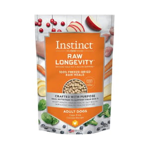 Instinct Instinct 狗糧 凍乾生肉主食糧 長壽系列 成犬 雞肉 16oz 16oz 正面圖