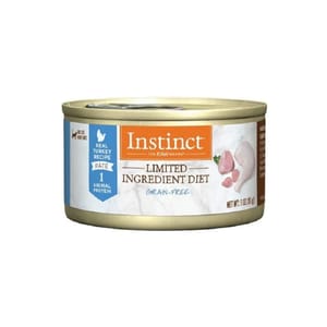 Instinct Instinct 貓罐頭 單一蛋白系列 火雞配方 3oz 3oz 正面圖