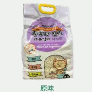 TOFU TOFU CAT 豆腐3.0貓砂 原味 17.5L 5L 正面圖