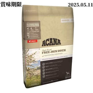 ACANA愛肯拿 ACANA愛肯拿 狗糧 單一動物性蛋白系列 放養鴨配方 2kg 2kg 正面圖