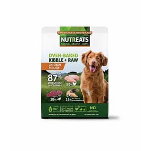 Nutreats Nutreats 凍乾青口粉+雞肉+鴨肉 低溫烘焙狗糧 1.76lb 76lb  正面圖
