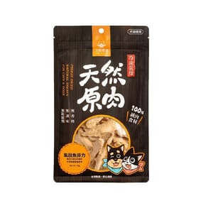汪喵星球 汪喵星球 凍乾 DogCatStar 冷凍乾燥原肉小零嘴 海味 虱目魚菲力 50g 50g 貓犬用 正面圖