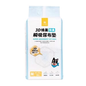 汪喵星球 汪喵星球 dogcatstar 消臭瞬吸尿布墊 M號 （新舊包裝隨機發貨）   正面圖
