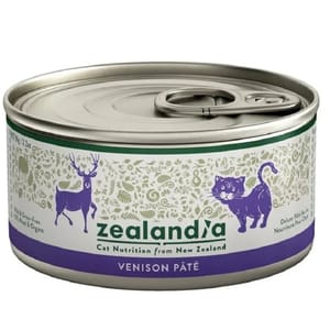 Zealandia Zealandia 狂野主廚 貓主食罐 曠野鹿 90g 90g  正面圖