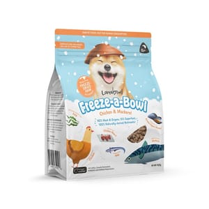 Loveabowl Loveabowl 狗糧 無穀物全犬糧 走地雞鯖魚海陸配方 425g 425g 正面圖