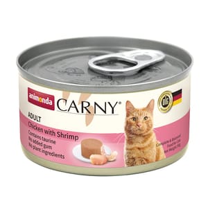 Animonda Animonda Carny 無穀物主食罐 成貓雞肉蝦配方 85g 85g  正面圖