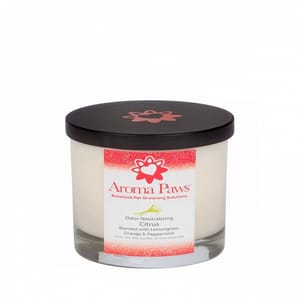Aroma Aroma Paws 天然大豆除味香薰蠟燭 柑橘 12oz 12oz  正面圖