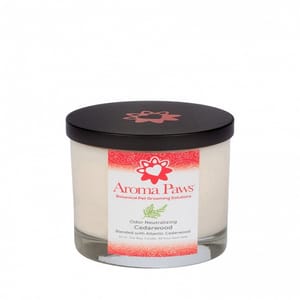 Aroma Aroma Paws 天然大豆除味香薰蠟燭 雪松木 12oz 12oz 正面圖