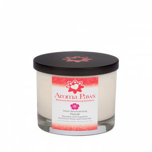 Aroma Aroma Paws 天然大豆除味香薰蠟燭 花香 12oz 12oz 正面圖