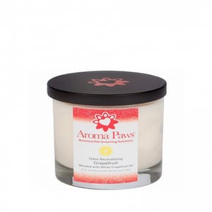 Aroma Aroma Paws 天然大豆除味香薰蠟燭 白葡萄柚 12oz 12oz 正面圖