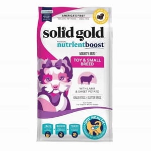 Solid Solid Gold 素力高 狗糧 無穀物迷你犬 羊肉配方 11lb 11lb  正面圖