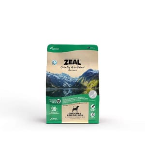 ZEAL ZEAL 狗糧 風乾無穀物鮮肉糧系列 風乾雞肉+王帝三文魚 320g 320g 正面圖
