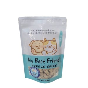 My My Best Friend 脫水貓狗小食 鴨肉粒 100g 100g 正面圖