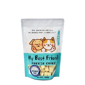 My My Best Friend 脫水貓狗小食 鱈魚粒 100g 100g 正面圖