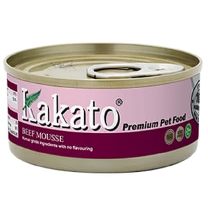 Kakato Kakato 罐頭 貓狗罐頭 牛肉慕絲 Beef Mousse 70g 70g  正面圖