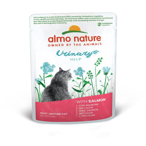 Almo Almo Nature Urinary Help 尿道護理貓鮮包 三文魚 70g 70g 正面圖