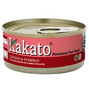 Kakato Kakato 罐頭 貓狗罐頭 雞肉及南瓜 Chicken with Pumpkin 170g 170g  正面圖