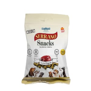 Mediterranean Mediterranean Natural Serrano 狗零食 豬肝 85g 85g  正面圖
