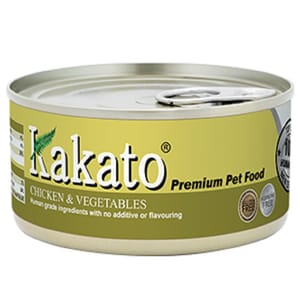 Kakato Kakato 罐頭 貓狗罐頭 雞肉及蔬菜 170g 170g  正面圖