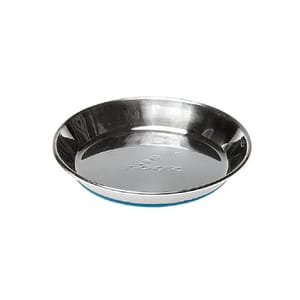 ROGZ ROGZ 不銹鋼防滑貓碗 200ml 藍色 200ml 正面圖
