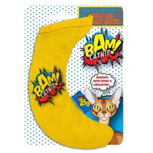 BAM! BAM! Catnip 貓玩具 薄荷香蕉   正面圖