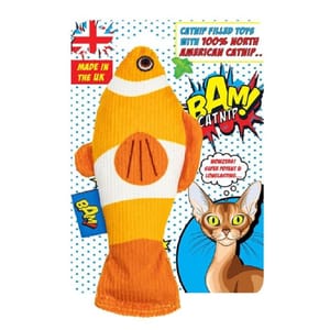 BAM! BAM! Catnip 貓玩具 薄荷小丑魚 正面圖
