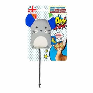 BAM! BAM! Catnip 貓玩具 薄荷馬丁老鼠 正面圖