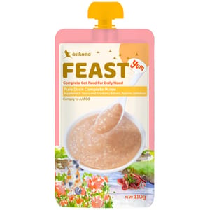 Astkatta Astkatta Feast 冰島罐 貓濕糧 鮮肉盛宴營養主食包 純鴨鮮肉 110g 110g 正面圖