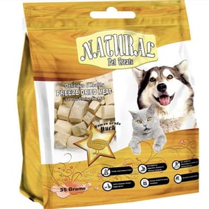 NUNAVUTO NUNAVUTO Natural 寵物脫水鴨肉粒 35g 35g 正面圖