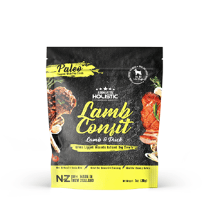Absolute Absolute Holistic 無穀主食狗糧 風乾鮮食肉片 羊肉+鴨肉 200g 200g 正面圖