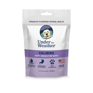 Under Under the Weather 寧神咀嚼軟片 狗食用 120g 120g 正面圖