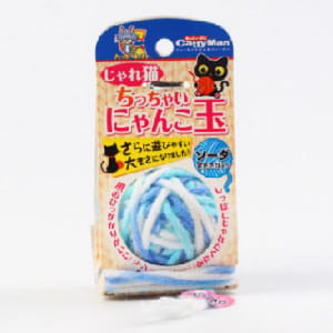 DoggyMan DoggyMan 貓貓最愛木天蓼鈴鐺毛線編織逗貓球   正面圖