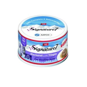 Signature7 Signature7 貓罐頭 營養肉湯罐罐 骨骼健康 鯖魚+非洲鯽 70g 70g  正面圖