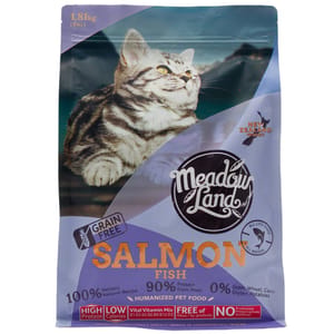 Meadowland Meadowland 貓糧 美毛配方 三文魚 400g 400g 正面圖
