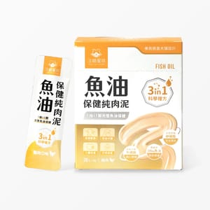 汪喵星球 汪喵星球 dogcatstar 保健純肉泥 魚油保健純肉泥 6g*20 6g 正面圖