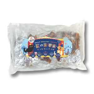 寵之遊樂園 寵之遊樂園 狗零食 訓犬小食 風乾鴨肉繞蕃薯絲 大包裝 1袋8包 8包 正面圖