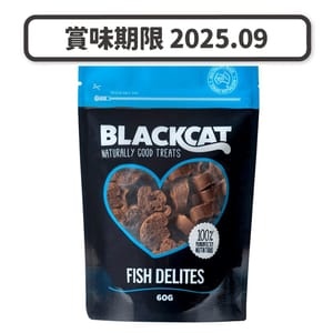 BLACKCAT BLACKCAT 貓零食 海鮮 60g 60g  正面圖