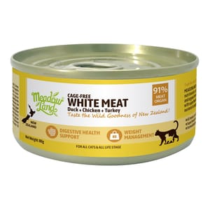Meadowland Meadowland 貓罐頭 全貓主食罐 經典肉醬系列 白肉  80g 80g  正面圖